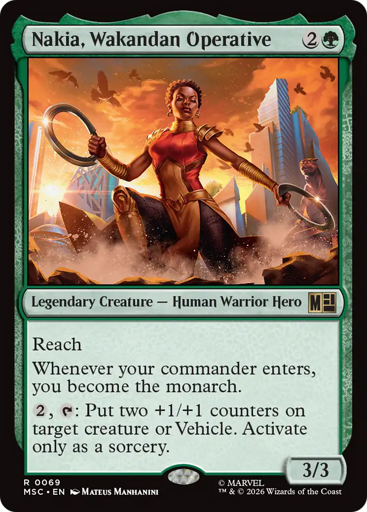 Nakia, Wakandan Operative [MSC-69]