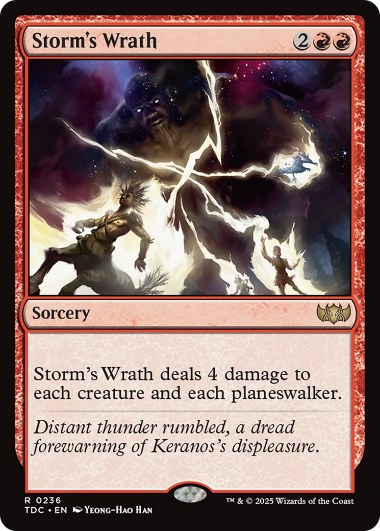 Storm's Wrath [TDC-236]