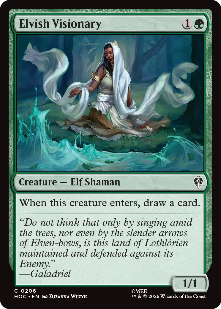 Elvish Visionary [HOC-206]