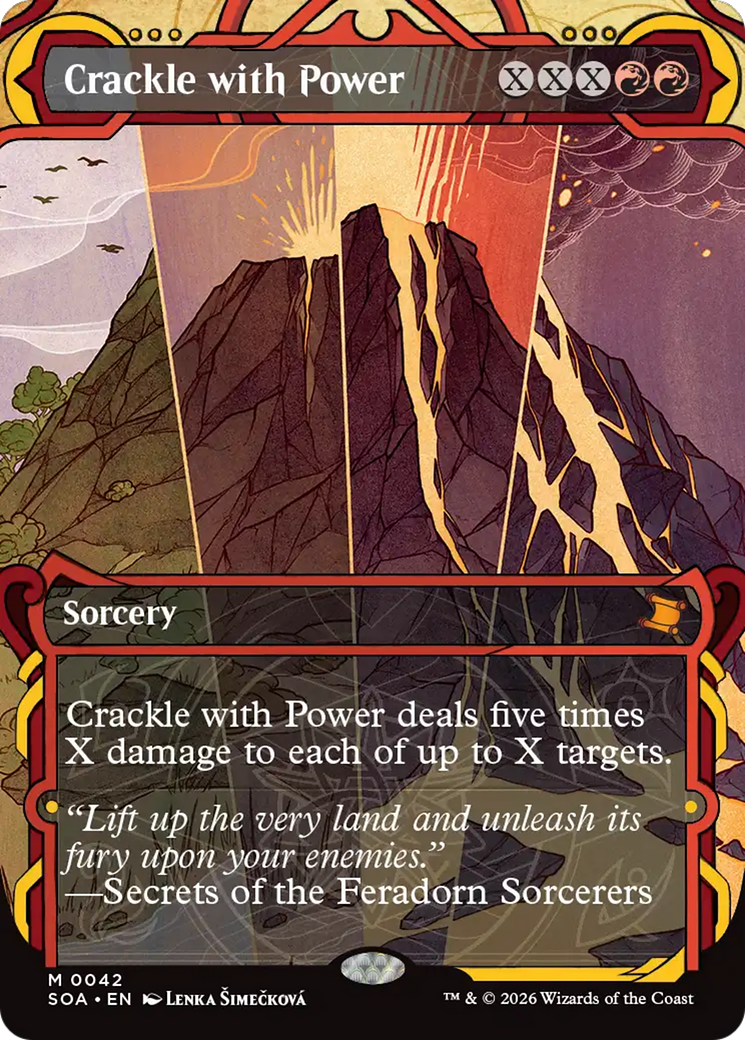 Crackle with Power - Borderless - Showcase [SOA-42]