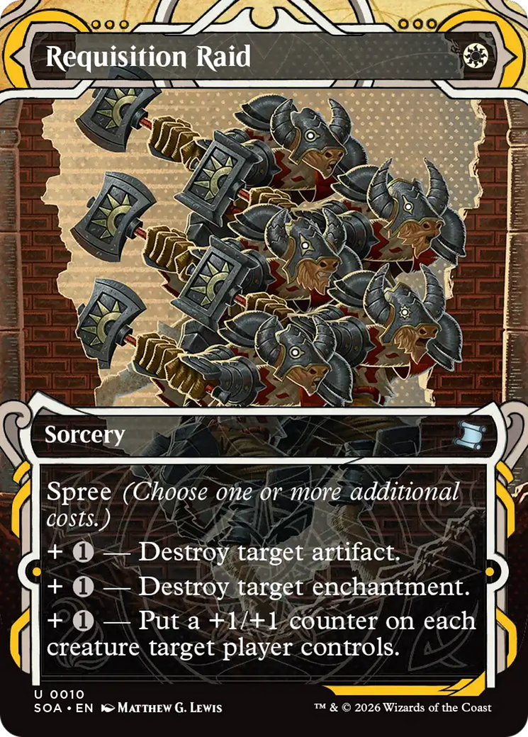Requisition Raid - Borderless - Showcase [SOA-10]