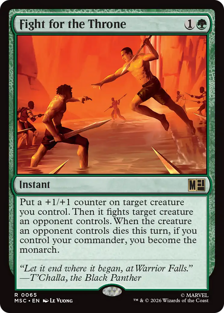 Fight for the Throne [MSC-65]