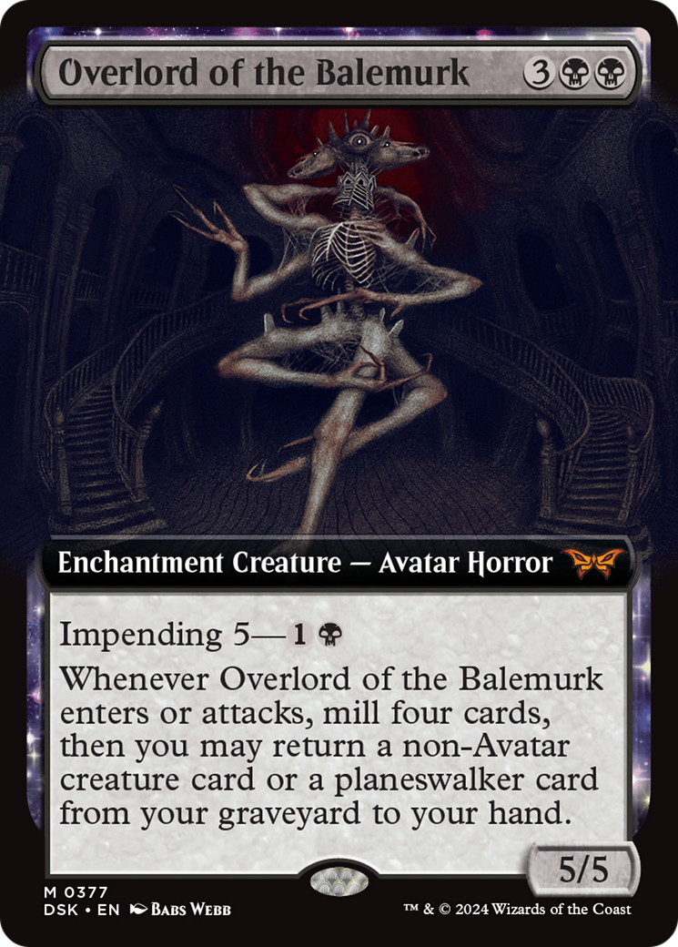 Overlord of the Balemurk - Extended Art [DSK-377]
