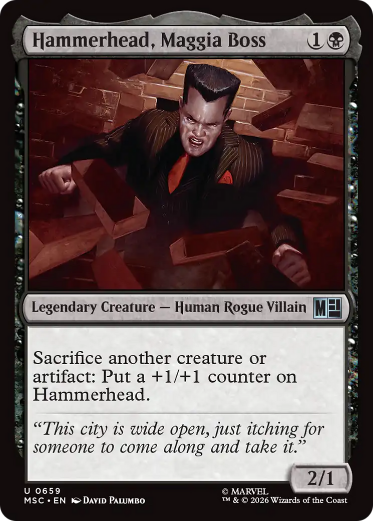 Hammerhead, Maggia Boss [MSC-659]