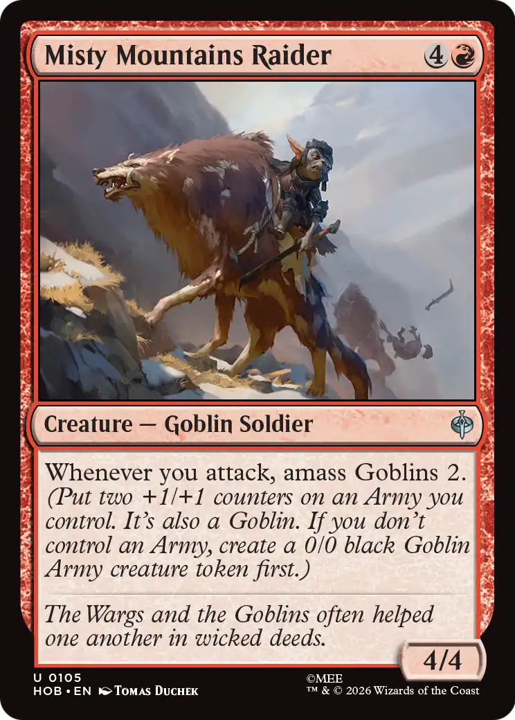Misty Mountains Raider [HOB-105]