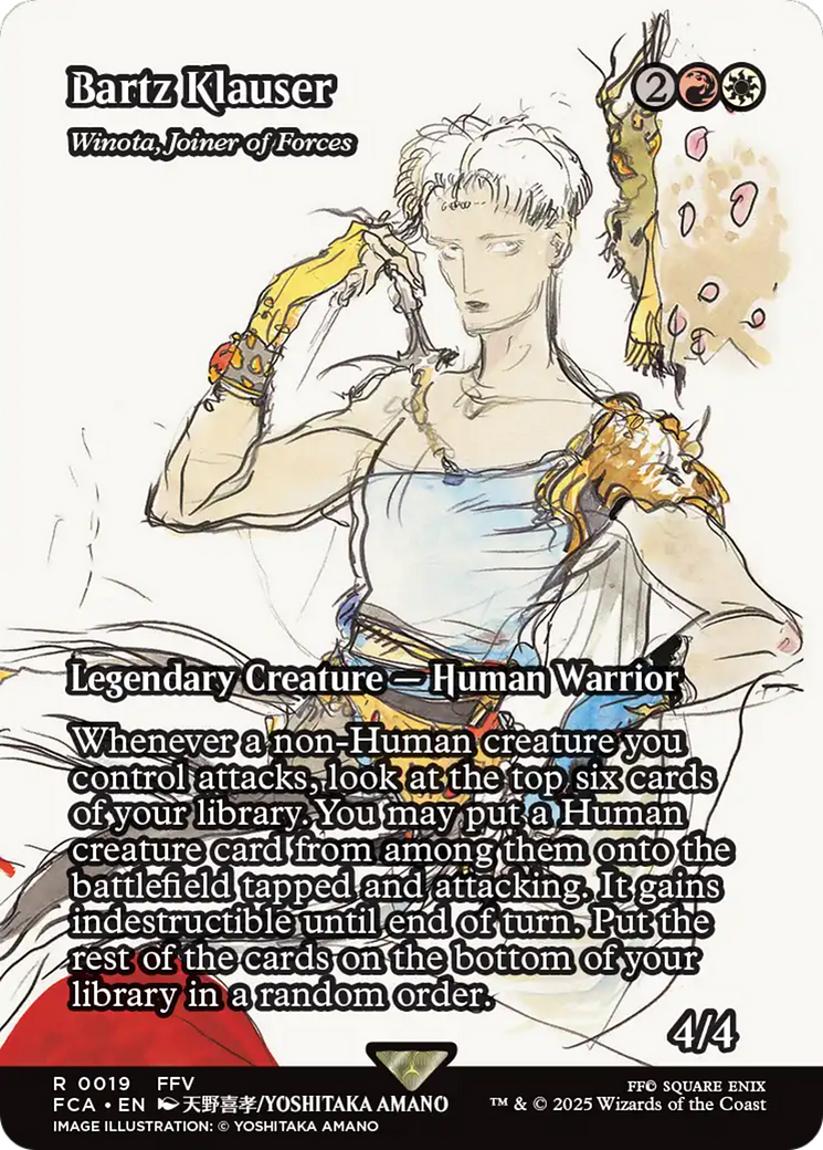 Winota, Joiner of Forces - Borderless - Full Art [FCA-19]