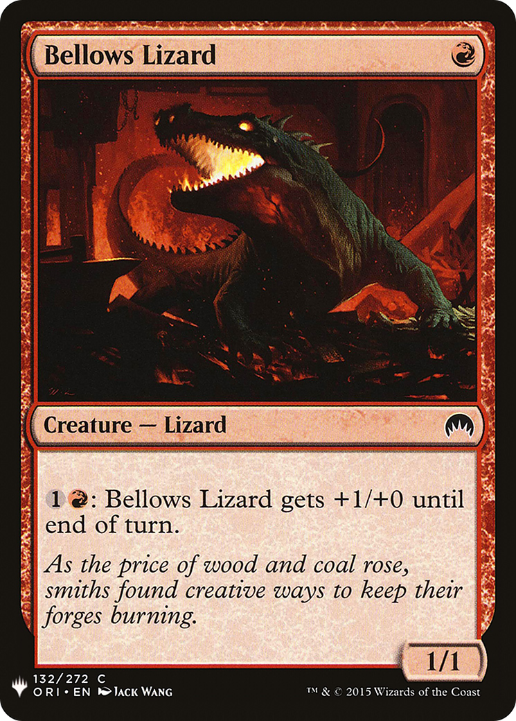 Bellows Lizard [PLST-ORI-132]