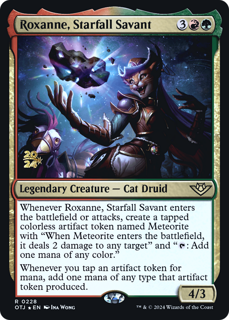 Roxanne, Starfall Savant - Prerelease Promo [POTJ-228s]