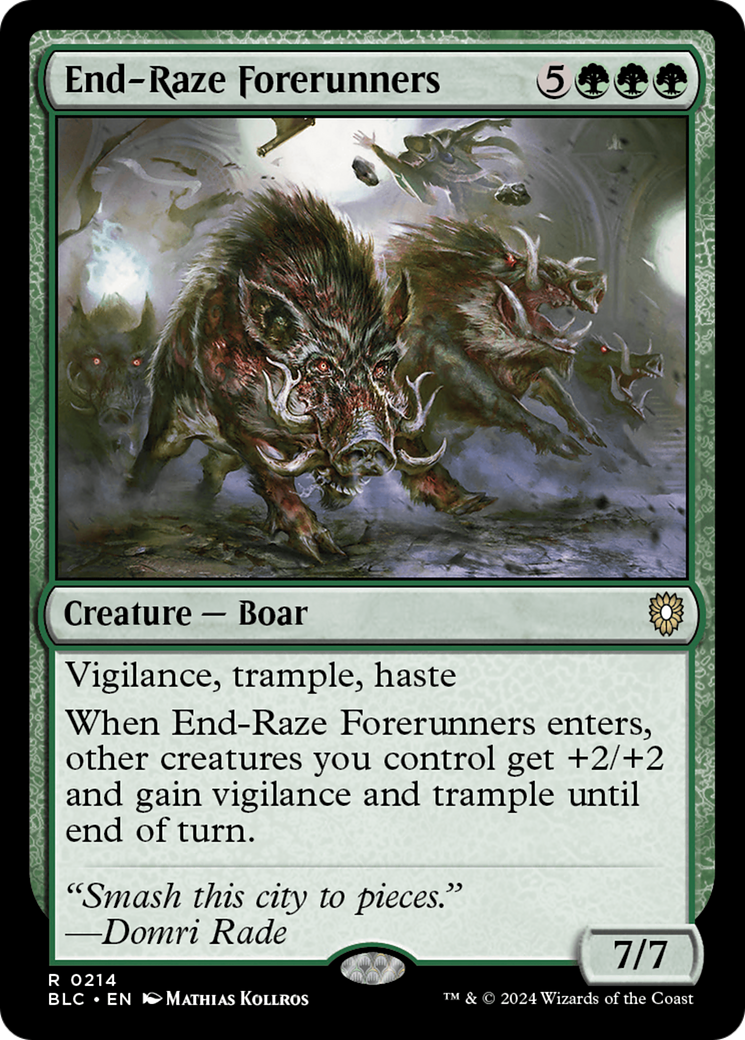 End-Raze Forerunners [BLC-214]