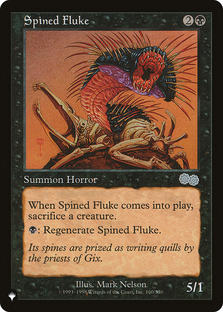 Spined Fluke [PLST-USG-160]