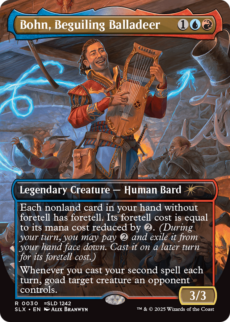 Bohn, Beguiling Balladeer - Borderless - Full Art [SLX-30]