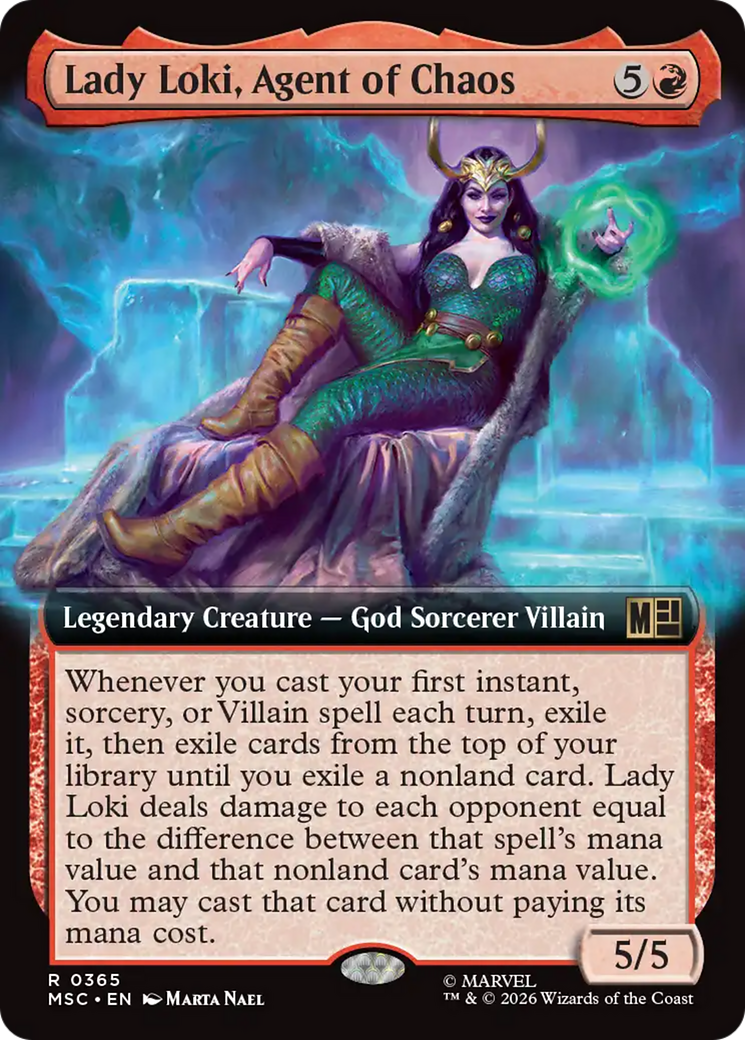 Lady Loki, Agent of Chaos - Extended Art [MSC-365]