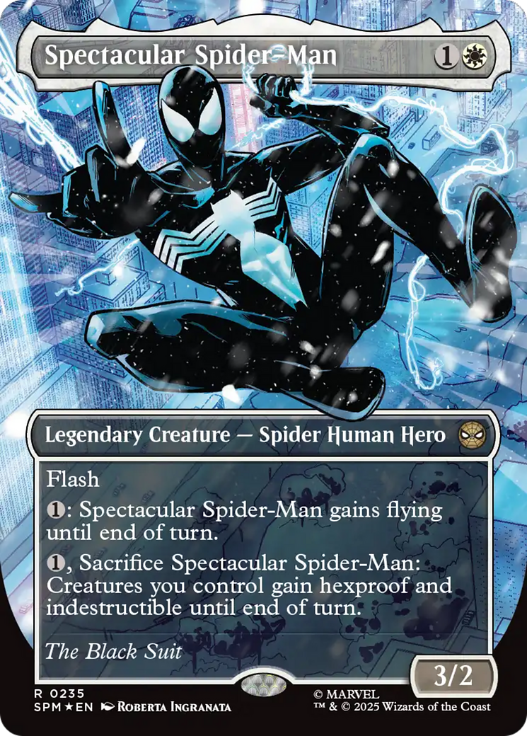 Spectacular Spider-Man - Borderless - Textured Foil - Full Art [SPM-235]
