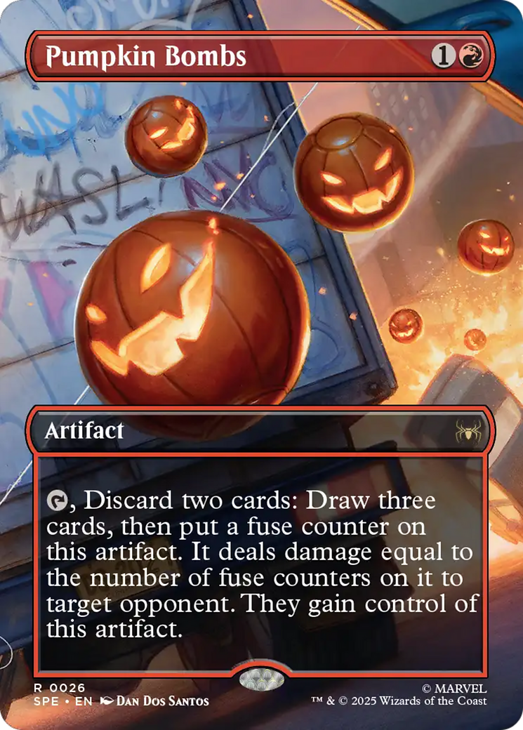 Pumpkin Bombs - Borderless - Full Art [SPE-26]