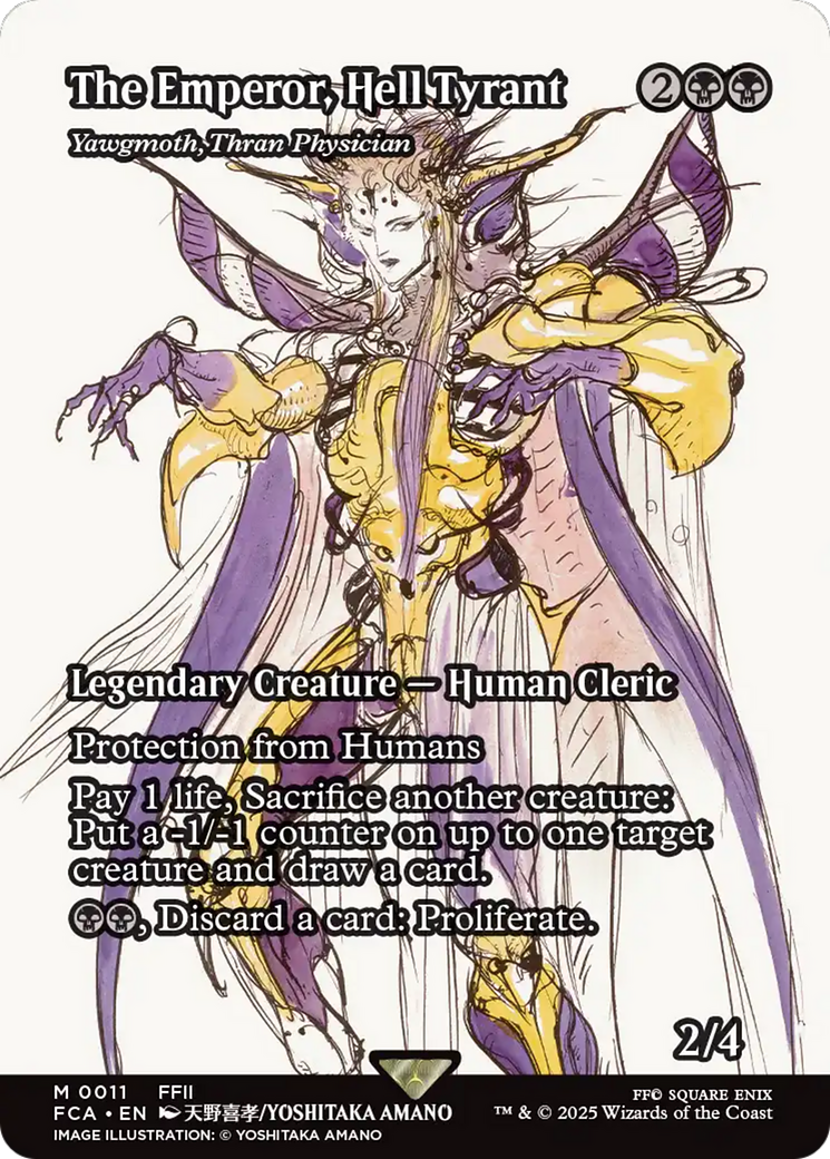 Yawgmoth, Thran Physician - Borderless - Full Art [FCA-11]