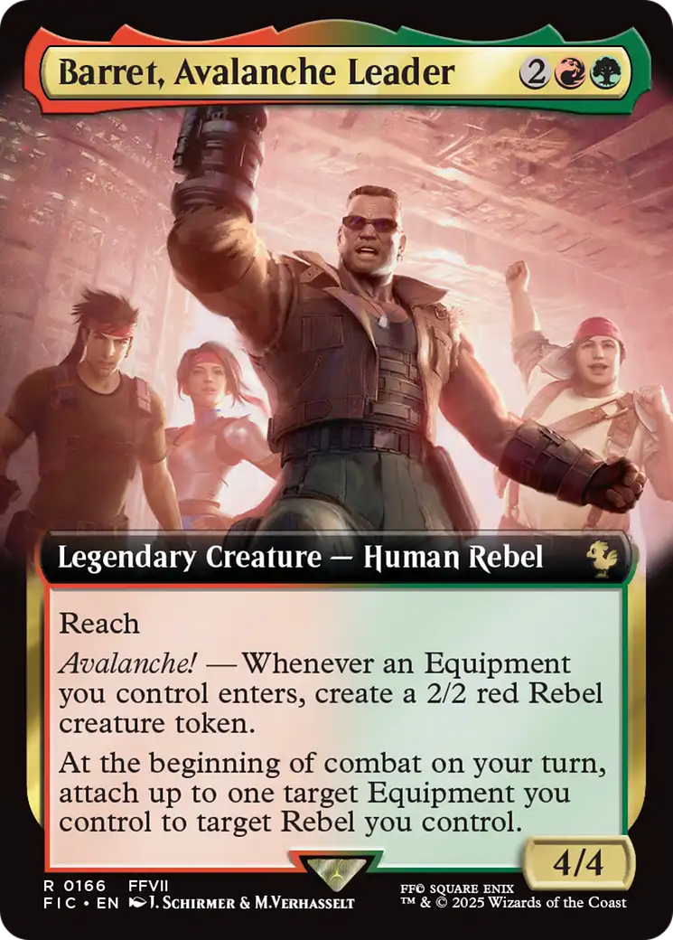 Barret, Avalanche Leader - Extended Art [FIC-166]