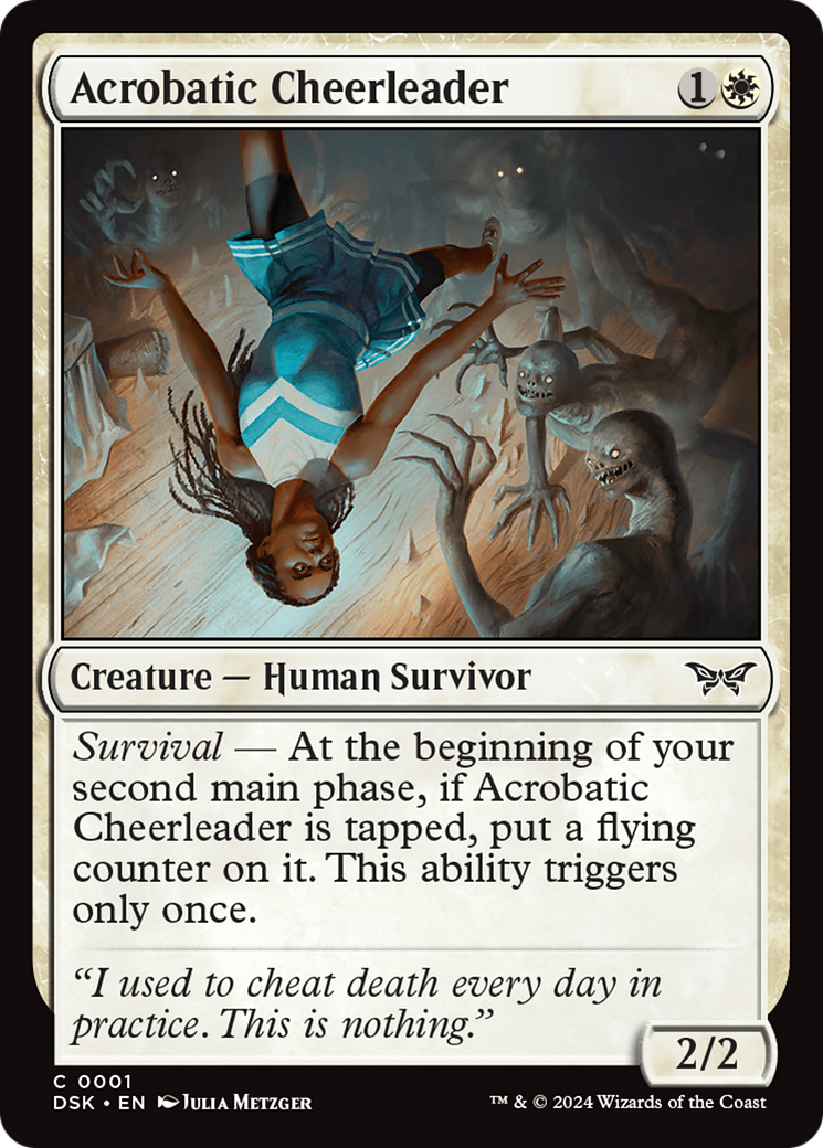 Acrobatic Cheerleader [DSK-1]