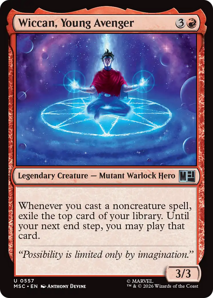 Wiccan, Young Avenger [MSC-557]