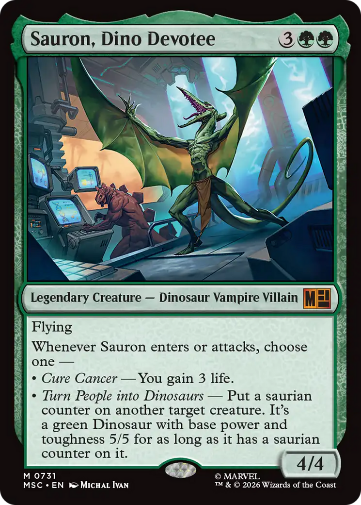 Sauron, Dino Devotee [MSC-731]