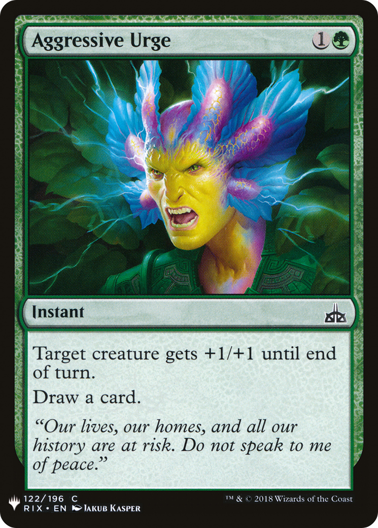 Aggressive Urge [PLST-RIX-122]