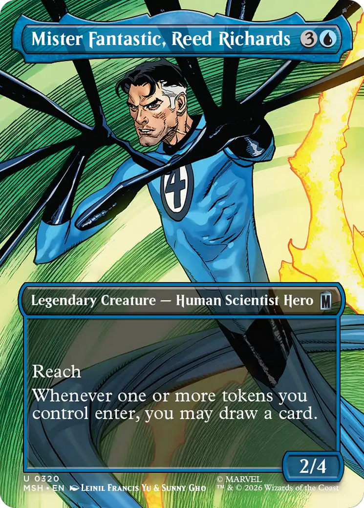 Mister Fantastic, Reed Richards - Borderless [MSH-320]