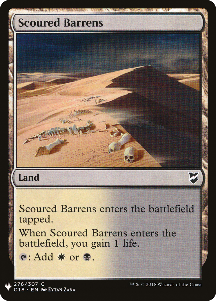 Scoured Barrens [PLST-C18-276]
