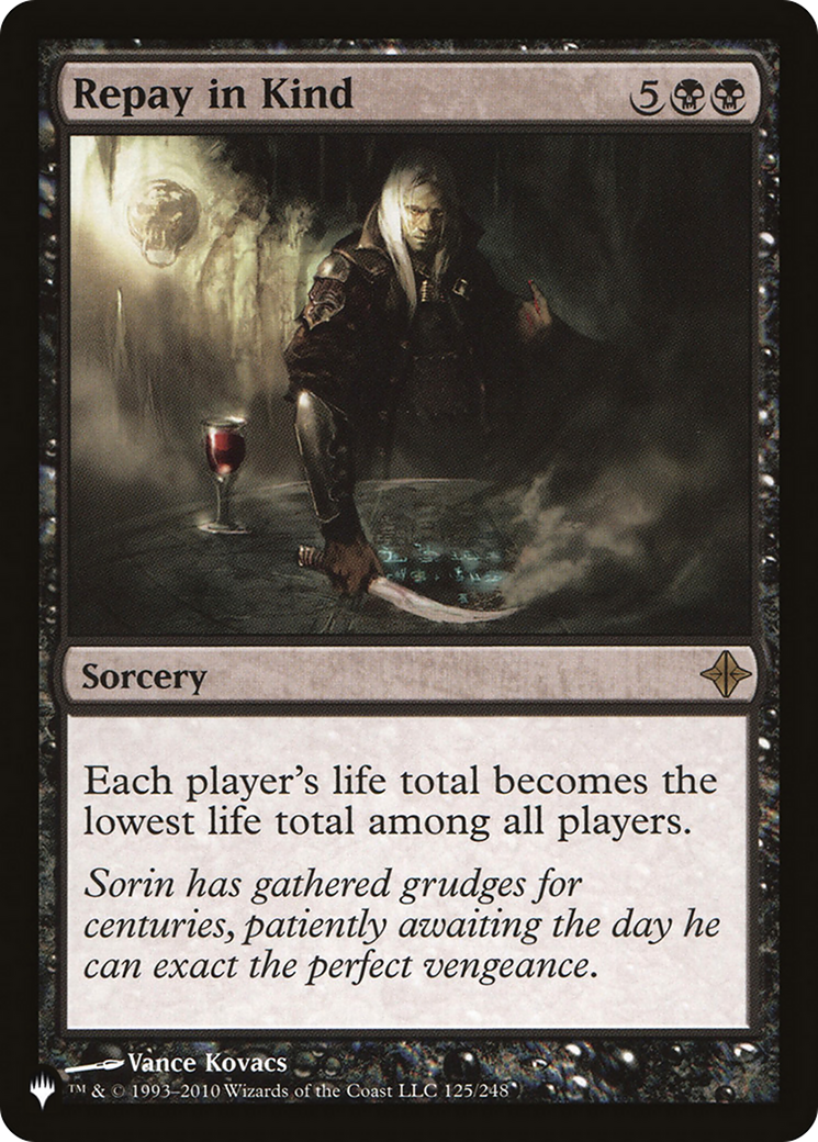 Repay in Kind [PLST-ROE-125]