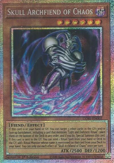 Skull Archfiend of Chaos (Starlight Rare) [CORI-EN002-StR]