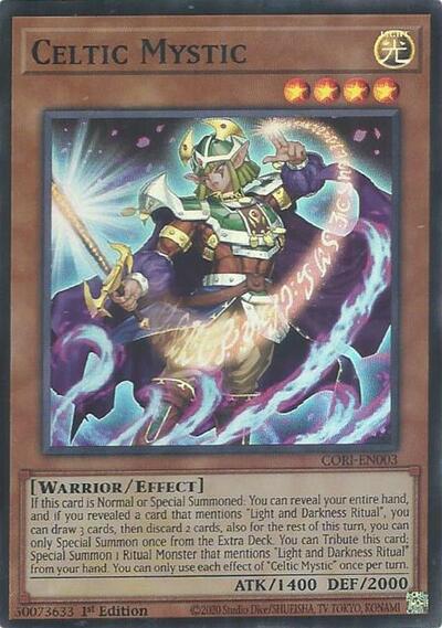 Celtic Mystic (Super Rare) [CORI-EN003-SuR]