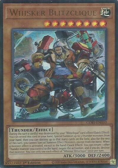 Whisker Blitzclique (Ultra Rare) [CORI-EN010-UR]