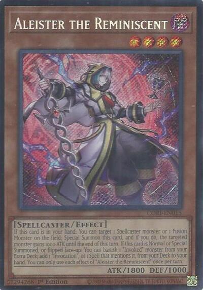 Aleister the Reminiscent (Secret Rare) [CORI-EN015-SeR]