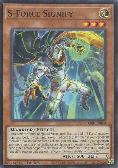 S-Force Signify (Common) [CORI-EN020-C]