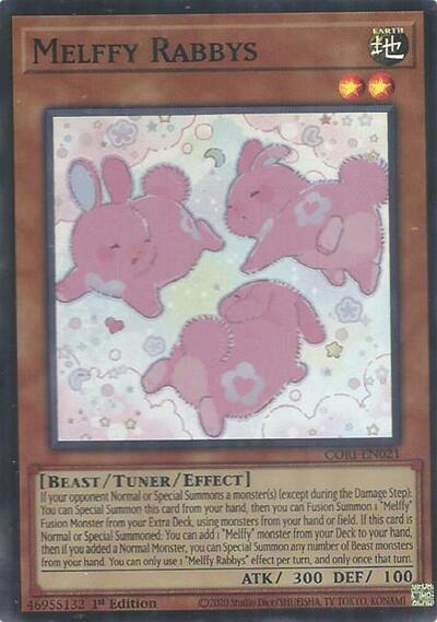 Melffy Rabbys (Super Rare) [CORI-EN021-SuR]