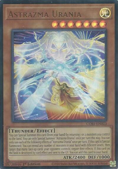 Astrazma Urania (Ultra Rare) [CORI-EN023-UR]