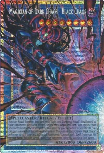 Magician of Dark Chaos - Black Chaos (Starlight Rare) (Extended Art) [CORI-EN027-StR-EXT]