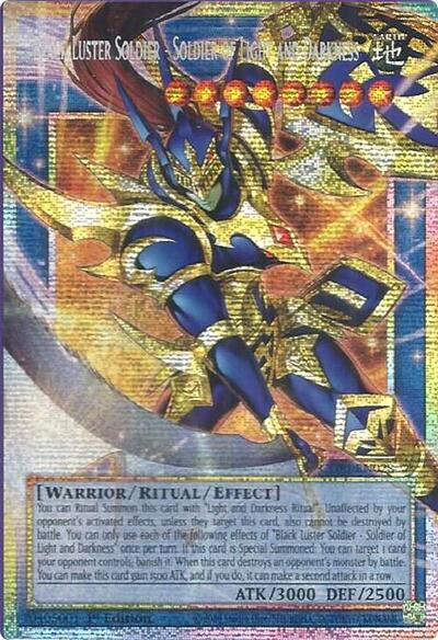 Black Luster Soldier - Soldier of Light and Darkness (Starlight Rare) (Extended Art) [CORI-EN028-StR-EXT]