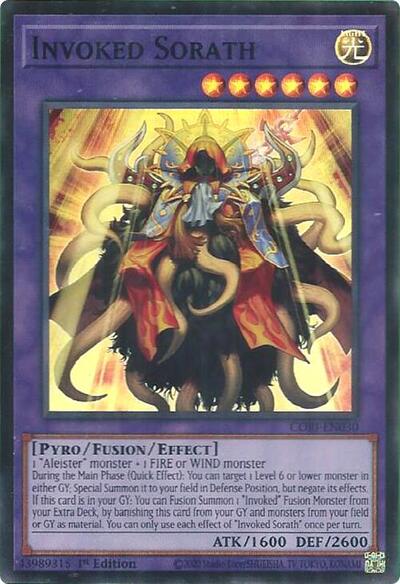 Invoked Sorath (Super Rare) [CORI-EN030-SuR]