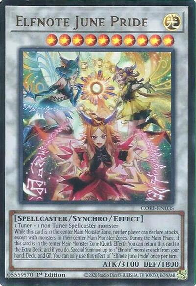 Elfnote June Pride (Ultra Rare) [CORI-EN035-UR]