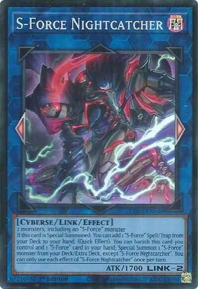 S-Force Nightcatcher (Super Rare) [CORI-EN040-SuR]