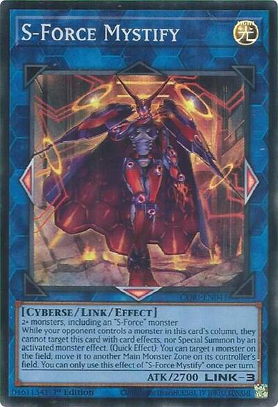 S-Force Mystify (Super Rare) [CORI-EN041-SuR]