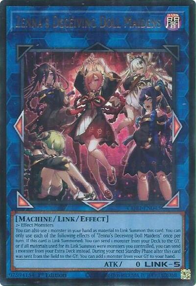 Zenna's Deceiving Doll Maidens (Ultra Rare) [CORI-EN043-UR]