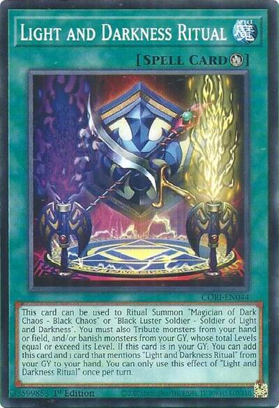 Light and Darkness Ritual (Common) [CORI-EN044-C]