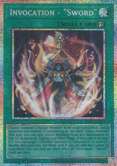 Invocation - "Sword" (Starlight Rare) [CORI-EN053-StR]