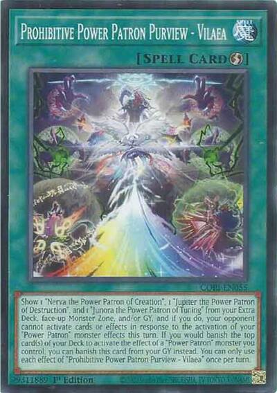 Prohibitive Power Patron Purview - Vilaea (Common) [CORI-EN055-C]