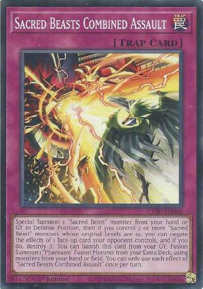 Sacred Beasts Combined Assault (Common) [CORI-EN066-C]