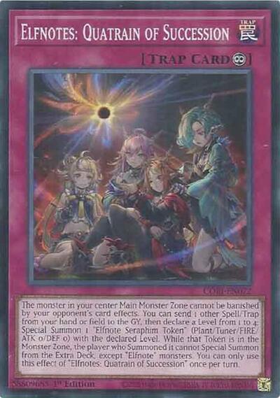Elfnotes: Quatrain of Succession (Common) [CORI-EN072-C]