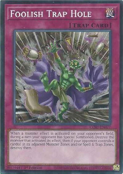 Foolish Trap Hole (Common) [CORI-EN077-C]