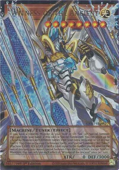 Witness of the Ancient (Ultra Rare) (Extended Art) [CORI-EN081-UR-EXT]