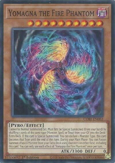Yomagna the Fire Phantom (Common) [CORI-EN083-C]