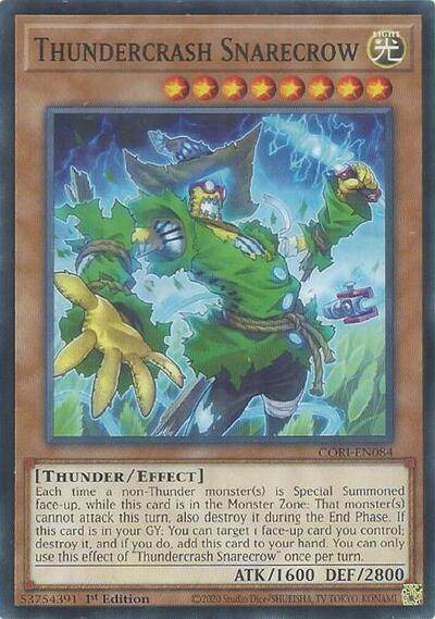 Thundercrash Snarecrow (Common) [CORI-EN084-C]